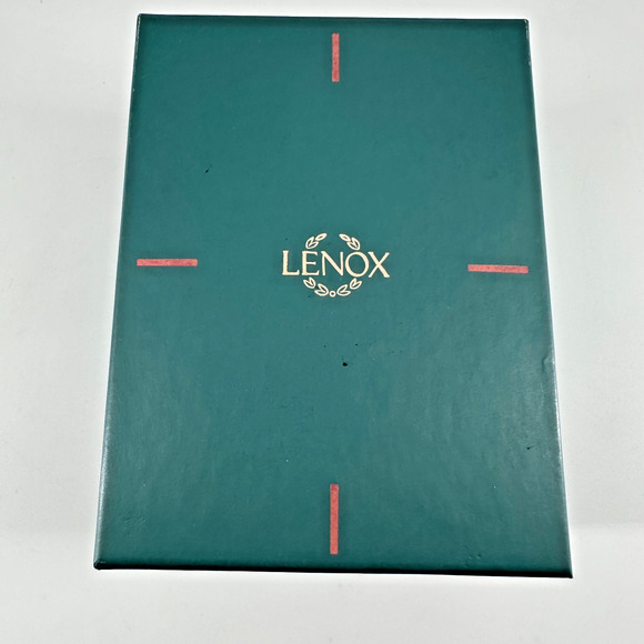 Vintage Lenox China Holiday Ball Ornament - Holly & Berry Design - Picture 4 of 4